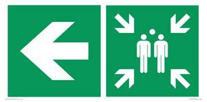 Evacuation Assembly point Left